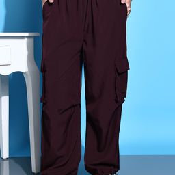 Funday Fashion Women Mid-Rise Flared Cargos-image-43
