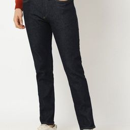 GAP Men Light-Wash Slim Fit Mid-Rise Clean Look Non Stretchable Jeans-image-88