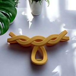 CHANDERKASH Women Matte Twisted Design Claw Clip-17
