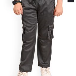 BAESD Boys Pack Of 2 Mid Rise Cargo Track Pants-image-81