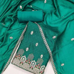 Mitera Embroidered Unstitched Dress Material-image-39