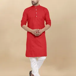 VS MALL Men Mandarin Collar Kurta-picture-41