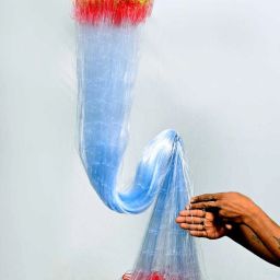 5 finger 114mm gillnet hight 6ft,up lenth50ft,down lenth90ft Fishing Net-image-14