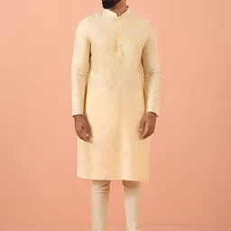 KISAH Men Regular Kurta with Churidar-11