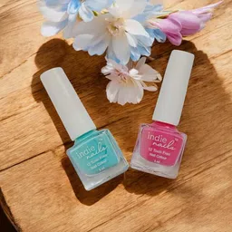 Indie Nails Women Set Of 2 Summer Vibes Glossy Color Nail Polish-picture-33