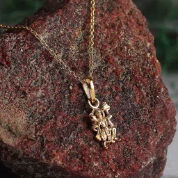 AKSHAT SAPPHIRE Gold-Plated Contemporary Pendants-image-94