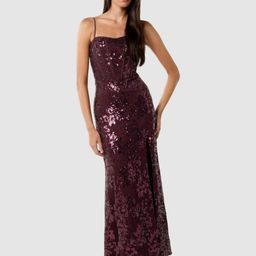 Forever New Women Floral Print Bodycon Maxi Dress-image-36