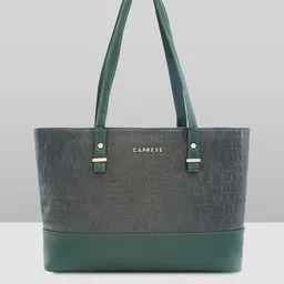 Caprese Syra Animal Textured Shoulder Bag-image-25