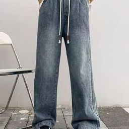 HERE&NOW Men Straight Fit Mid-Rise Cotton Jeans-picture-30
