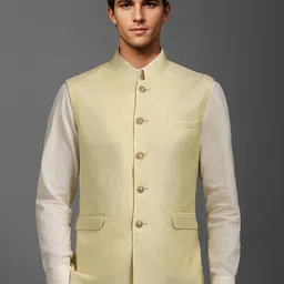 Louis Philippe Men Casual Nehru Jackets-18
