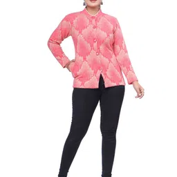 WOOL 4U Women Checked Woollen Cardigan-image-39