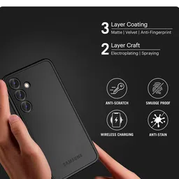 DailyObjects Solid Nimbus Samsung Galaxy S24 Back Case image 3