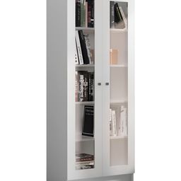 HEXA RED White Moisture & Termite Resistant Free Standing Book Shelf image 3