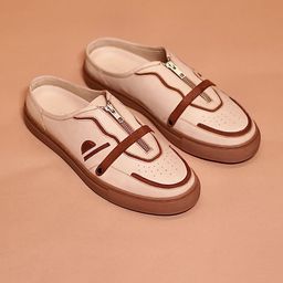 dmodot Men Freddo Mocha Leather Mules-image-80