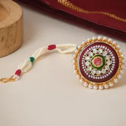 One Gram Gold Polish Plared Rajasthnai Borla-image-93