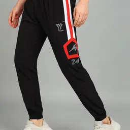 YUNEK Men Striped Mid Rise Jogger-picture-21