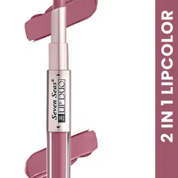Seven Seas 2 In 1 Lip Duo Matte & Liquid Lipstick - 7 g - Shade - 307-10