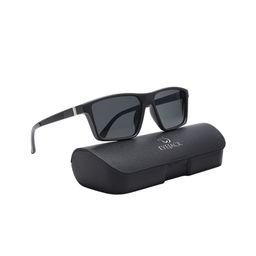 Eyejack Unisex Rectangle Sunglasses with Polarised and UV Protected Lens image 2