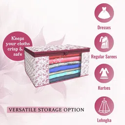 Kuber Industries Maroon Set of 6 Regular Drawer Organiser Organisers image 5