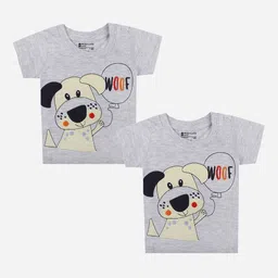 Bodycare Kids Boys Pack Of 2 Graphic Printed Round Neck T-shirts-picture-12