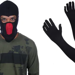 1Pc Mask and 1Pair Gloves Combo-picture-2