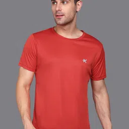 HRX by Hrithik Roshan Men Brand Logo T-shirt-image-59
