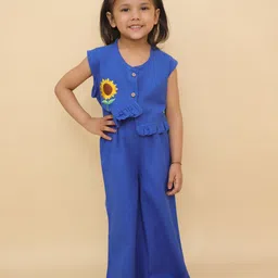 LITTLE GINNIE Girls Top with Trousers-image-30