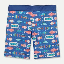 Aqua Holic Kids Printed Slip-On Swim Shorts-image-63