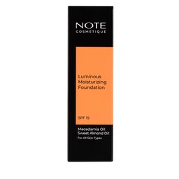 Note Luminous Moisturizing SPF 15 Foundation 30ml - Beige 100 image 3