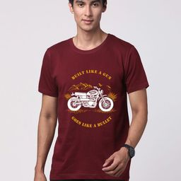 ADRO Men Graphic Printed Round Neck Cotton T-shirt-image-88