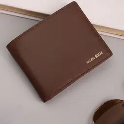 Allen Solly Men Two Fold Leather Wallet-8