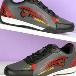 Mochi Men Printed Lace-Ups Sneakers-82