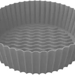 1 Grey Reusable Silicone Fryer Tray Airfryer Tray-image-17