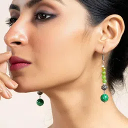 Look and Adorn Contemporary Drop Earrings-image-63