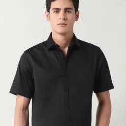 Arrow Spread Collar Classic Cotton Formal Shirt-image-76