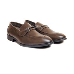 Bold Bunny Brown Leather Casual Shoes-image-70