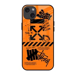 QRIOH Typography Printed iPhone 15 Plus Back Case-picture-0
