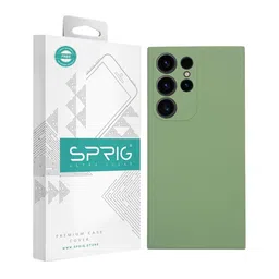 SPRIG Solid Samsung Galaxy S23 Ultra 5G TPU Matte Back Case-30