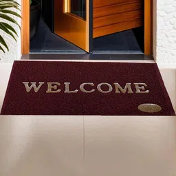IVAZA Maroon PVC Material Anti-Skid Doormats-image-52