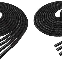 LOSA Black Formal Premium Shoe Laces Round Casual Sneakers Boot Strings Shoe Lace-image-54