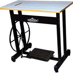 OVERLOCK & FASION MAKER SEWING MACHINE STAND AND TABLE SET WITH BELT Overlocker Sewing Machine-image-55