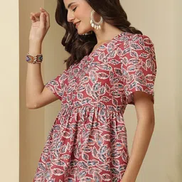 Anouk Rustic Ethnic Motifs Printed Kurtis image 5