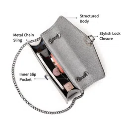 Fastrack PU Bucket Sling Bag with Fringed image 2