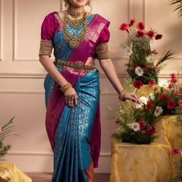 canibani Women Embllished Jacquard Silk Banarasi Saree-picture-21