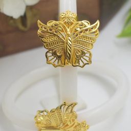 SATTIK (Pack of 2) Plastic Gold-plated Shakha Pola-image-41