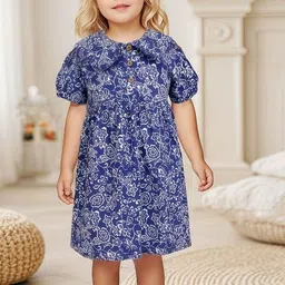 JC SPARKLE Floral Print A-Line Dress-image-95