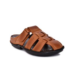 ROYAL CRUZZ Men Leather Shoe-Style Sandals-image-89