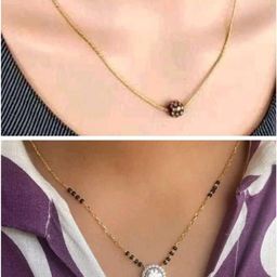 Anouk Pack of 2 Brass Mangalsutra-5