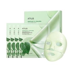 Anua Set Of 4 Heartleaf 70 +Hyaluron Soothing Collagen Mask - 38 g Each-picture-3