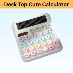 Desktop Calculator, 12-Digit Large LCD and Large Buttons for Office, Homes B302 Basic Calculator-image-82